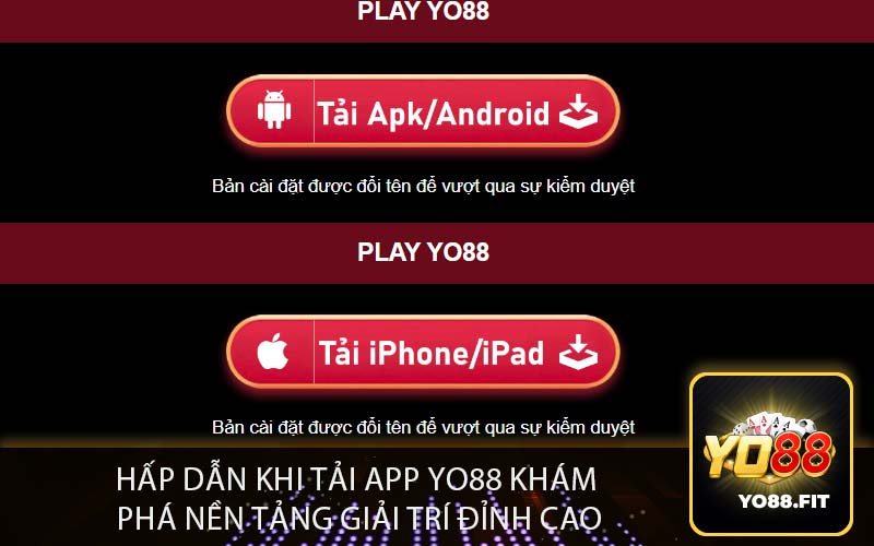 Hấp Dẫn Khi Tải App Yo88 Khám Phá Nền Tảng Giải Trí Đỉnh Cao